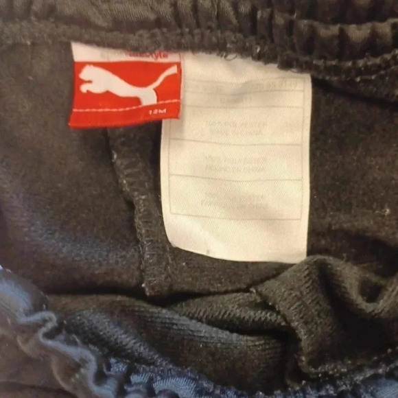 Puma 2 Piece Pink & Black Tracksuit  Size 12M - Picture 4 of 7